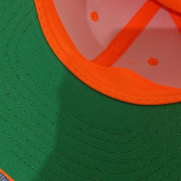Bright Orange Baseball Cap NWOT - Picture 5 of 5